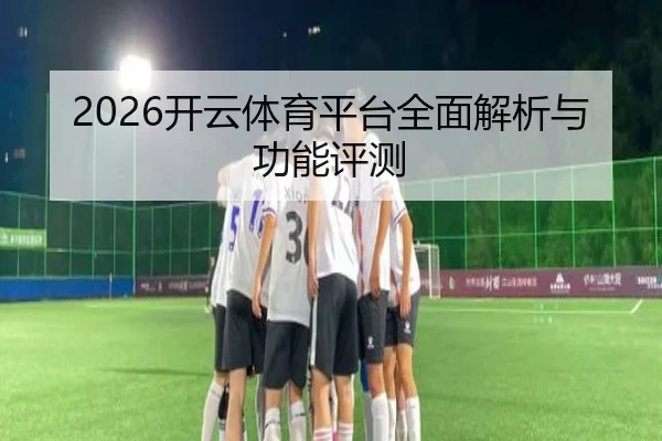 2026开云体育平台全面解析与功能评测